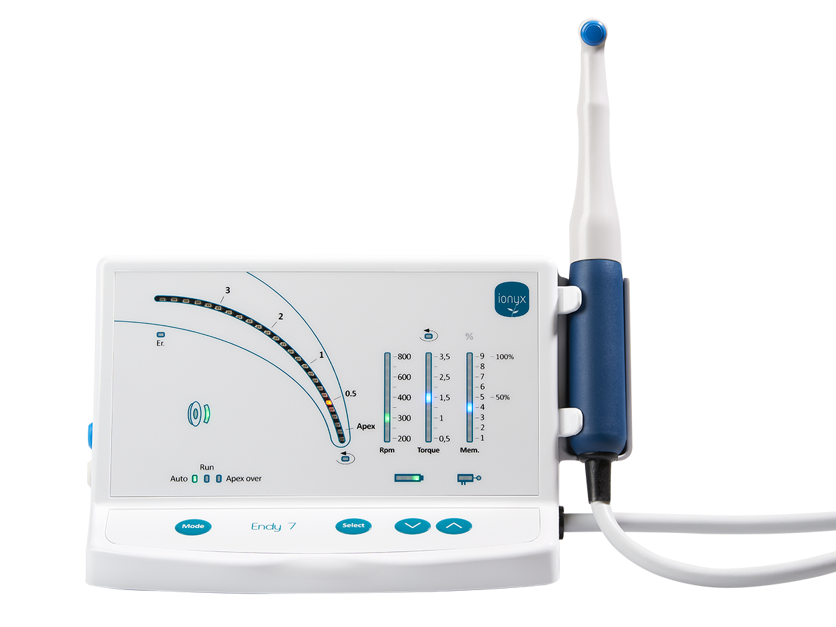 endy 7 - micromoteur - localisateur apex - endodontie - ionyx