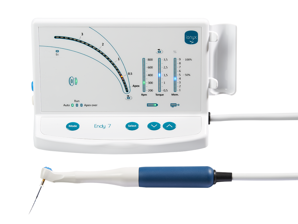 endy 7 - micromoteur - localisateur apex - endodontie - ionyx2